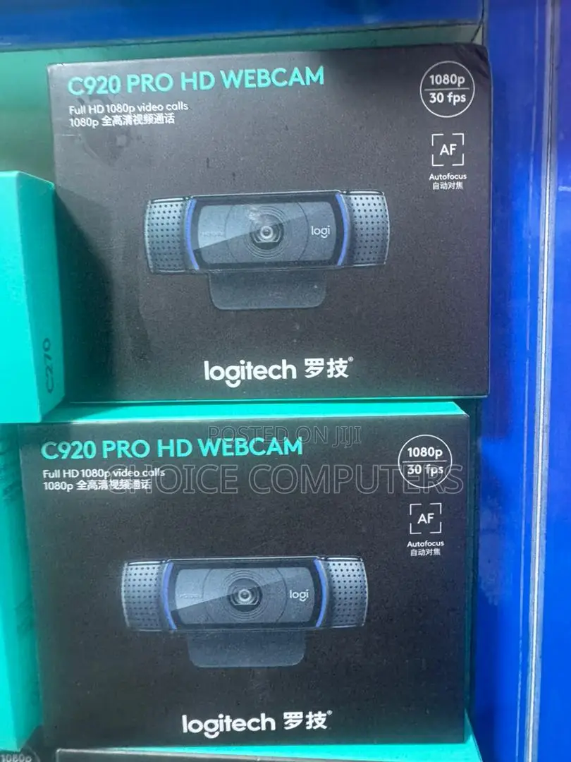 Logitech Hd Pro Webcam C920, Widescreen Video Calling and Recording