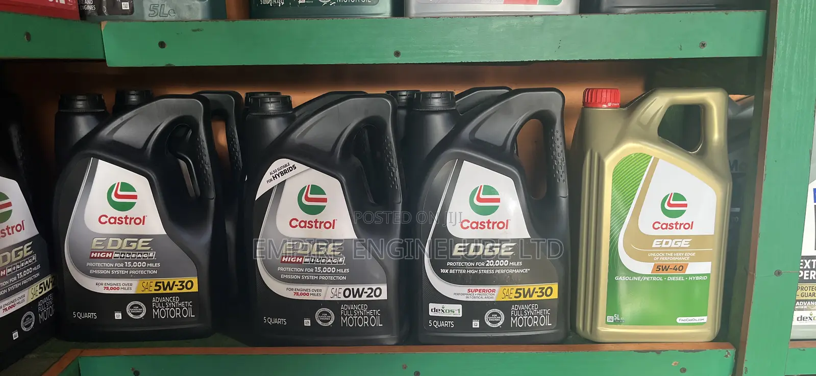Castrol Edge/Magnetic 5w30, 0w20 (Genuine)