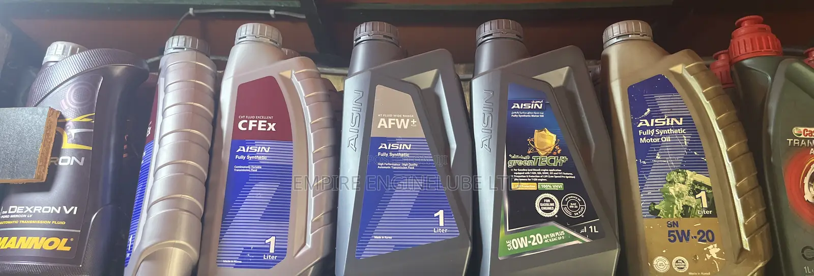 Aisin Cfex+, Afw+ Cfex (Cvt Series)