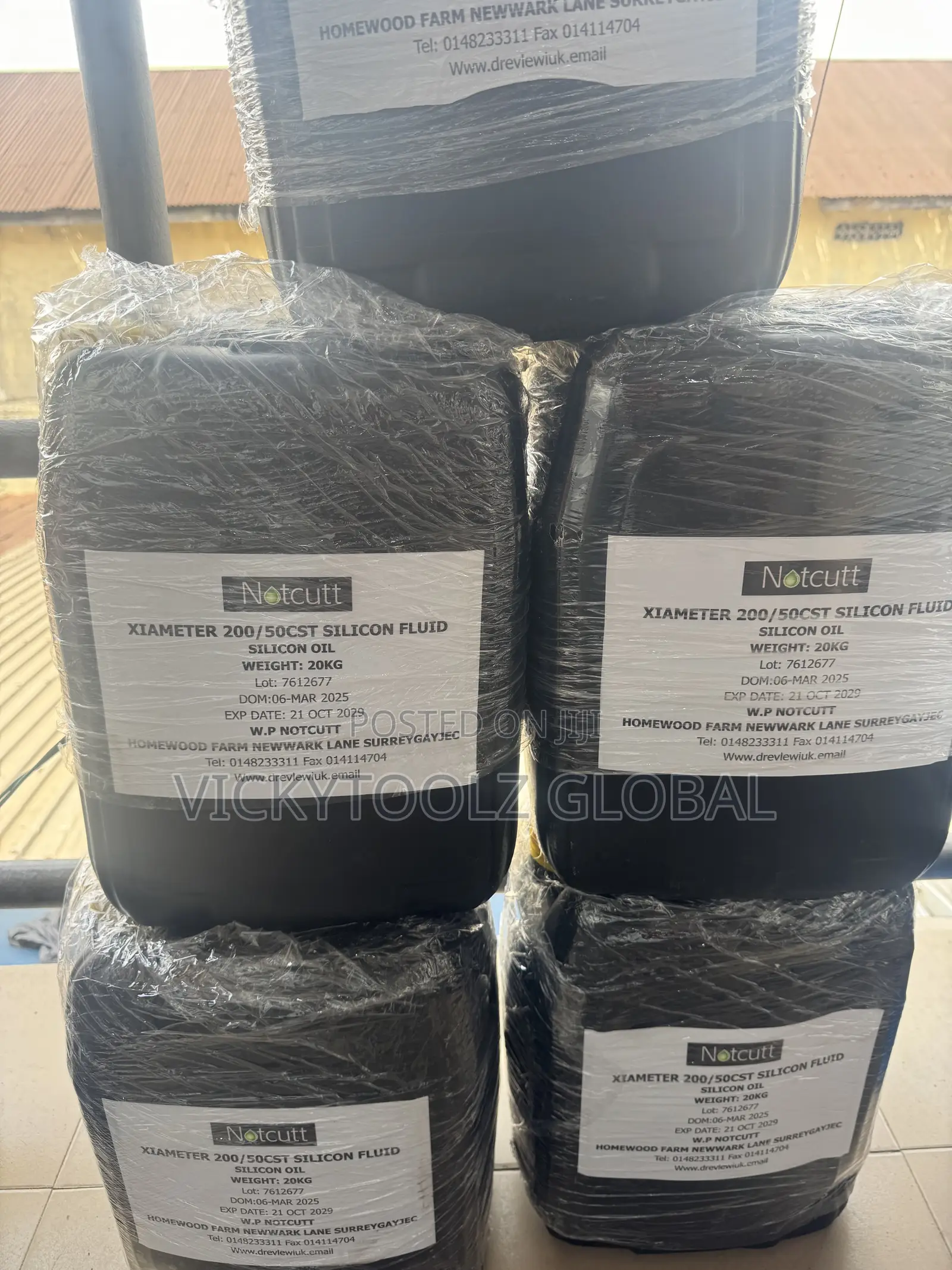 Notcutt Xiameter 200/50cst Silicone Fluid
