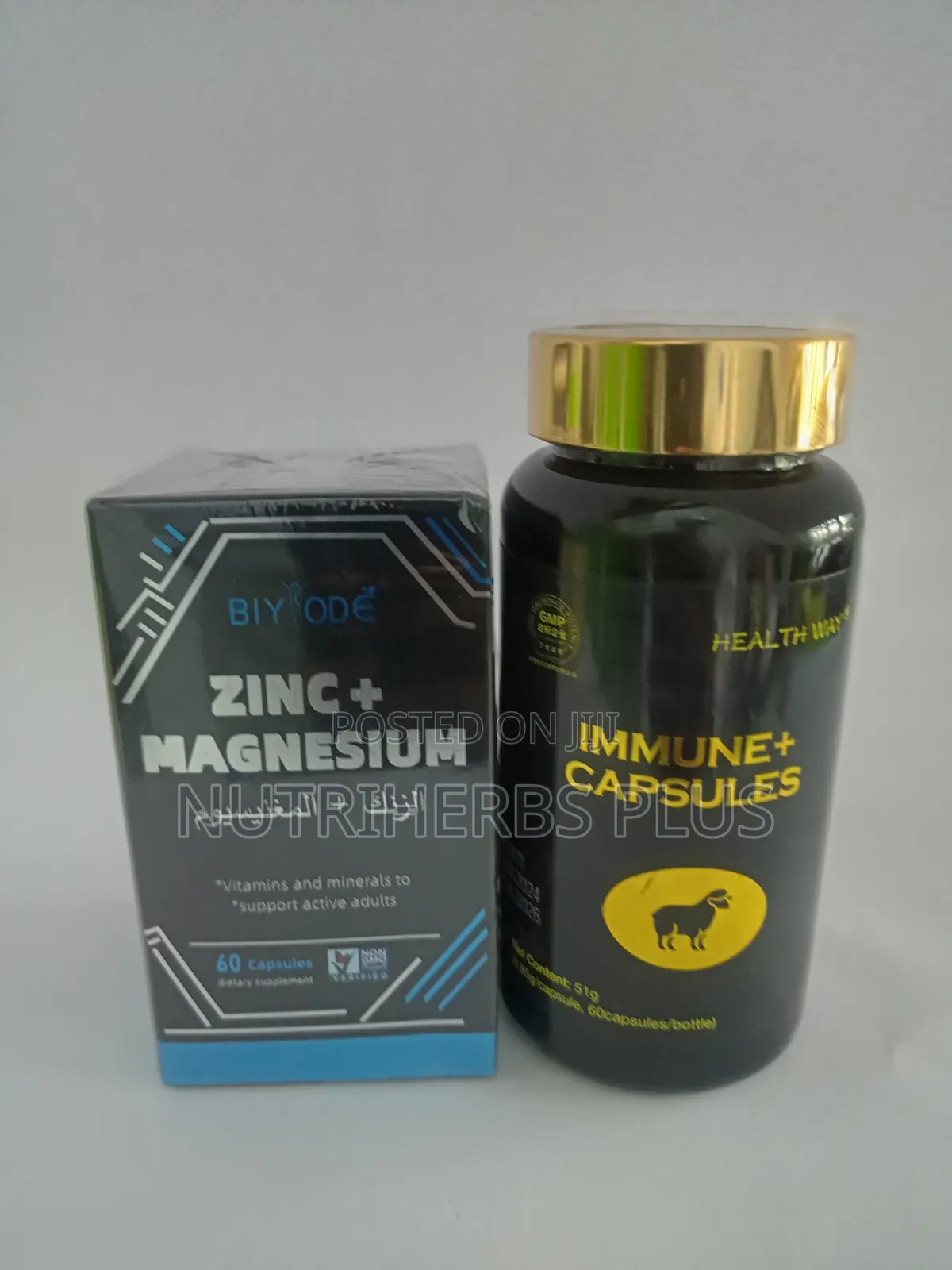 Biyode Zinc, Magnesium, and Norland Immune+ Capsules: Very Effective