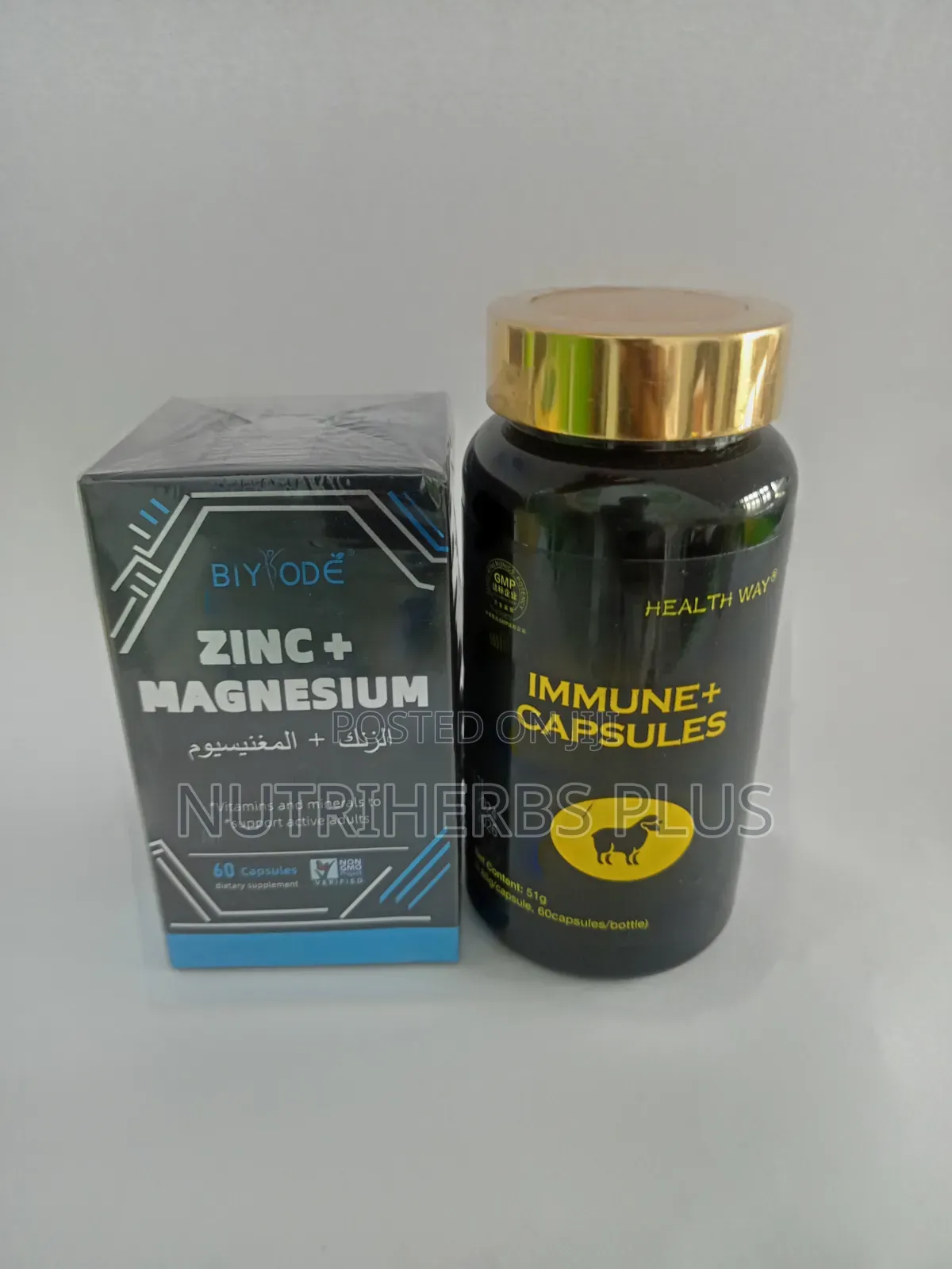 Biyode Zinc, Magnesium, and Norland Immune+ Capsules: Very Effective
