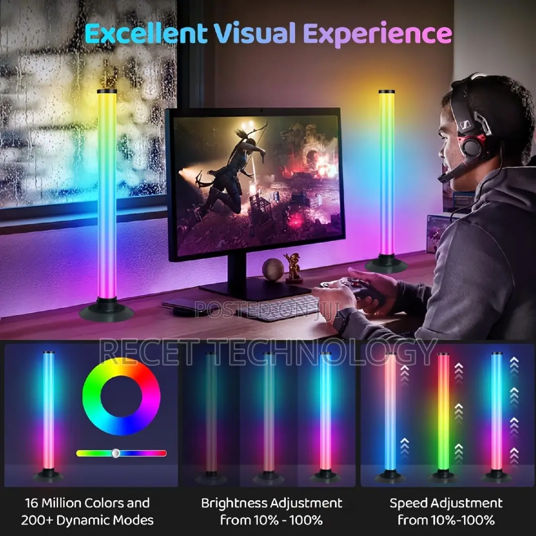 Pair of Smart Led Desk Lights / Table Lamb