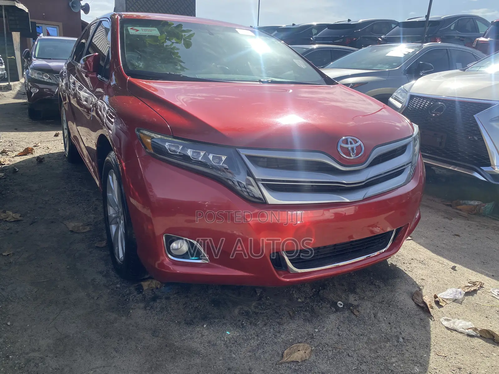 Toyota Venza Limited 4dr Wagon (3.5L 6cyl 6A) 2014 Red