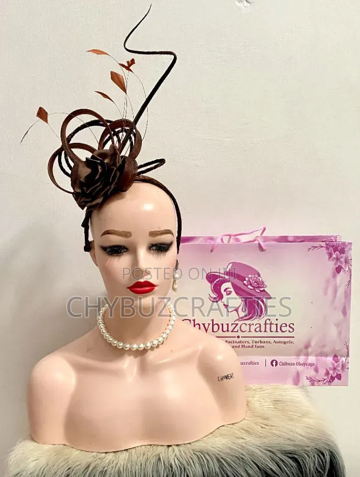 Brown Unique Facinator