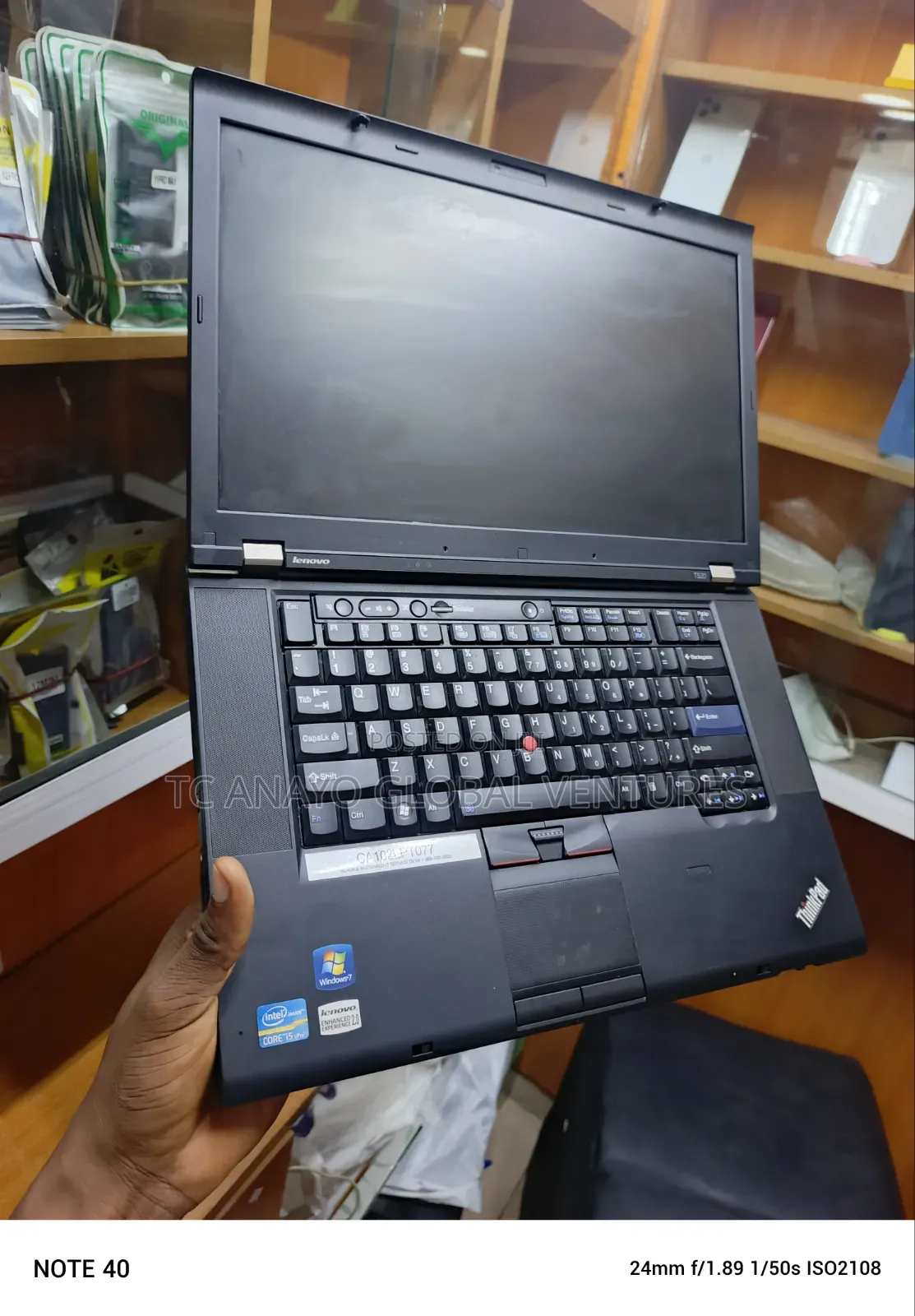 Laptop Lenovo ThinkPad T520 8GB Intel Core i5 HDD 320GB