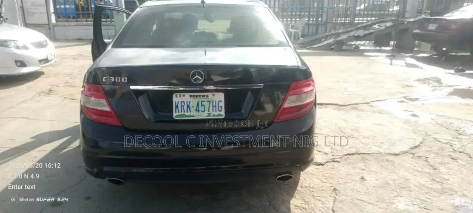 Mercedes-Benz C300 Luxury 4Matic Sedan AWD (3.0L 6cyl 7A) 2010 Black