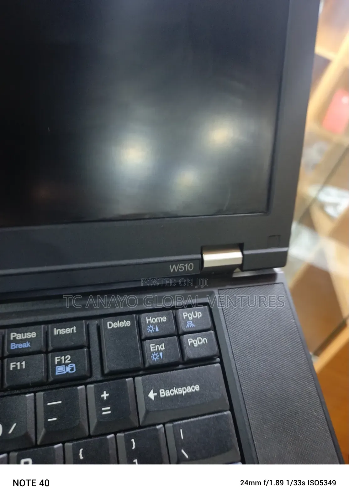 Laptop Lenovo ThinkPad W510 8GB Intel Core i7 HDD 500GB