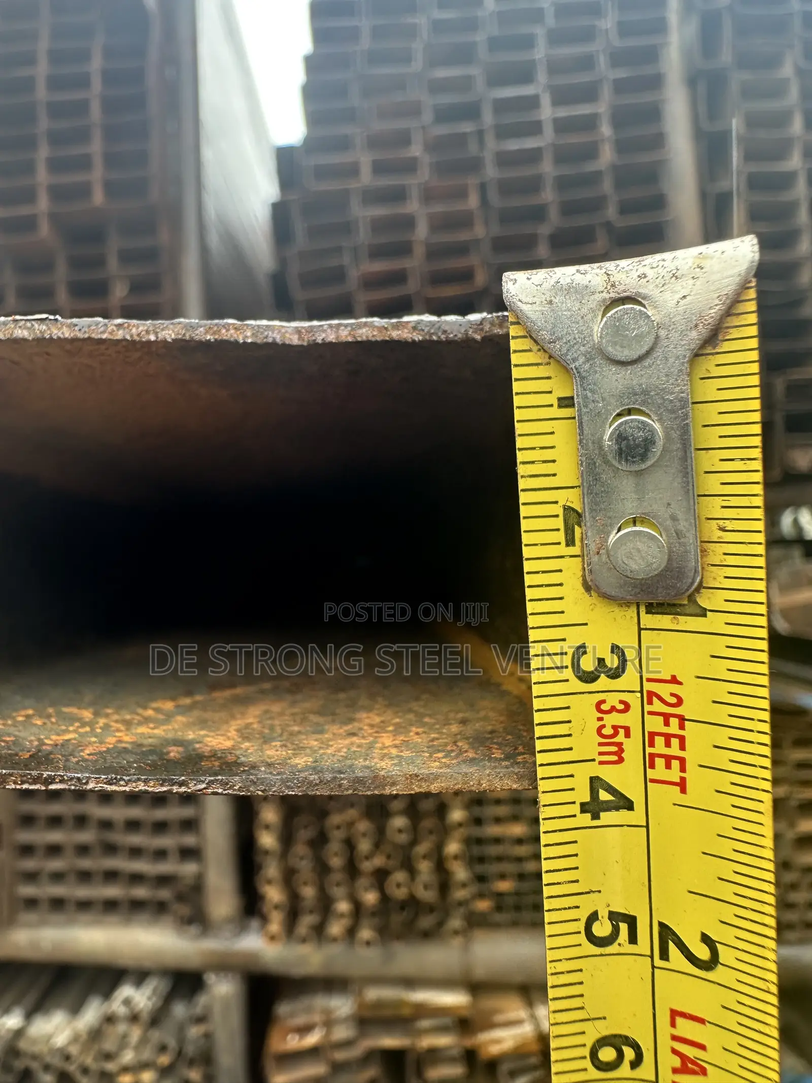 3x1 1/2 Hollow Tubes (Pipes) 2mm