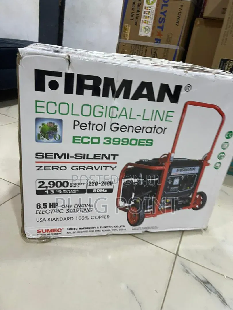 Sumec Eco3990es 2.9kva Generator With Stable Output