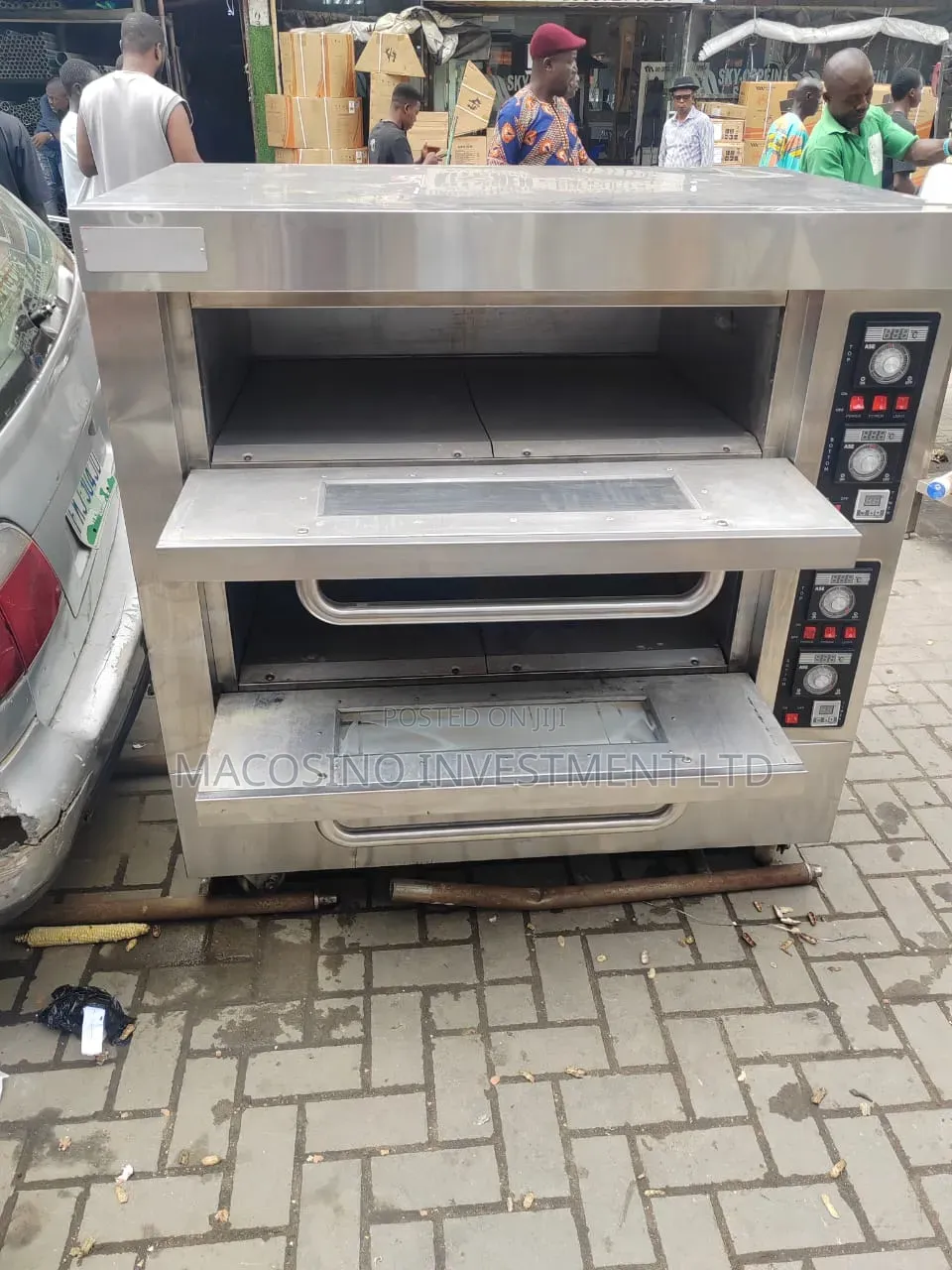 Foreign Used Stainless Steel Two-Deck Commercial Electric Baking Oven