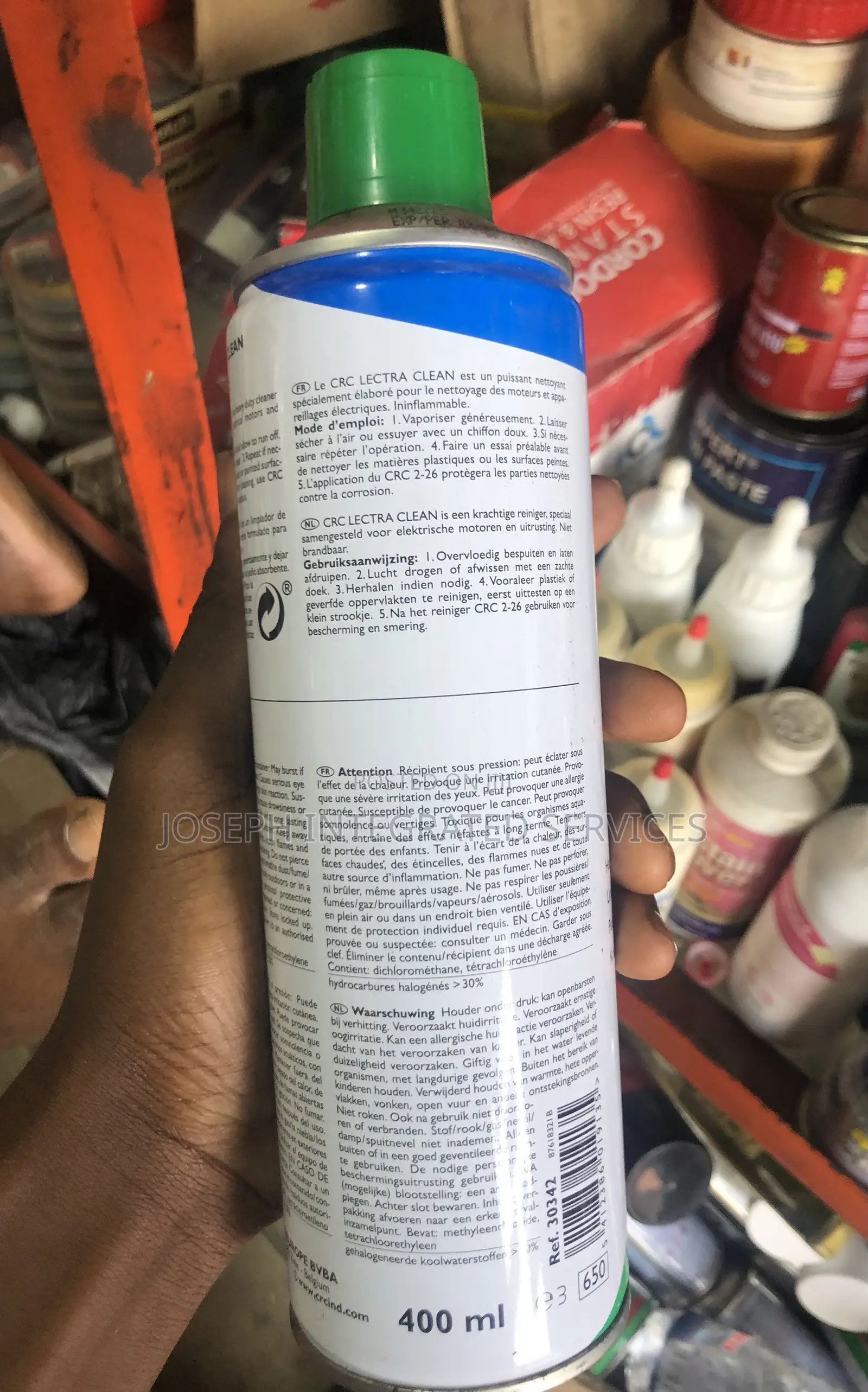 CRC Lectra Clean Heavy-Duty Electrical Parts Degreaser