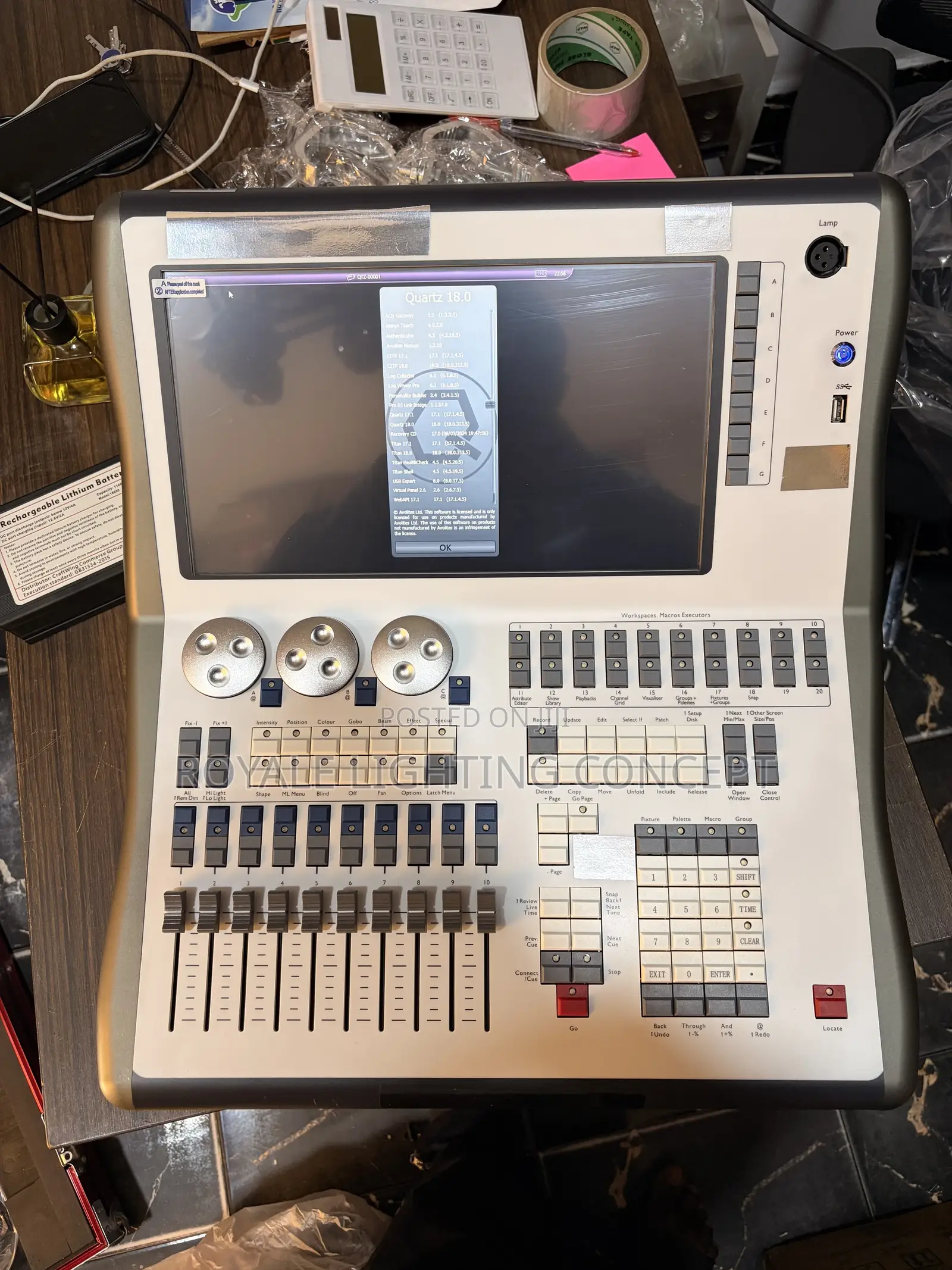 Avolite Quartz Console