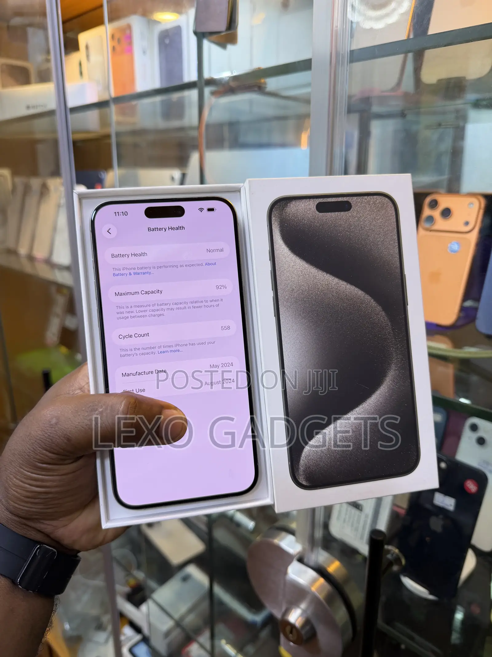 Apple iPhone 15 Pro Max 256 GB Silver