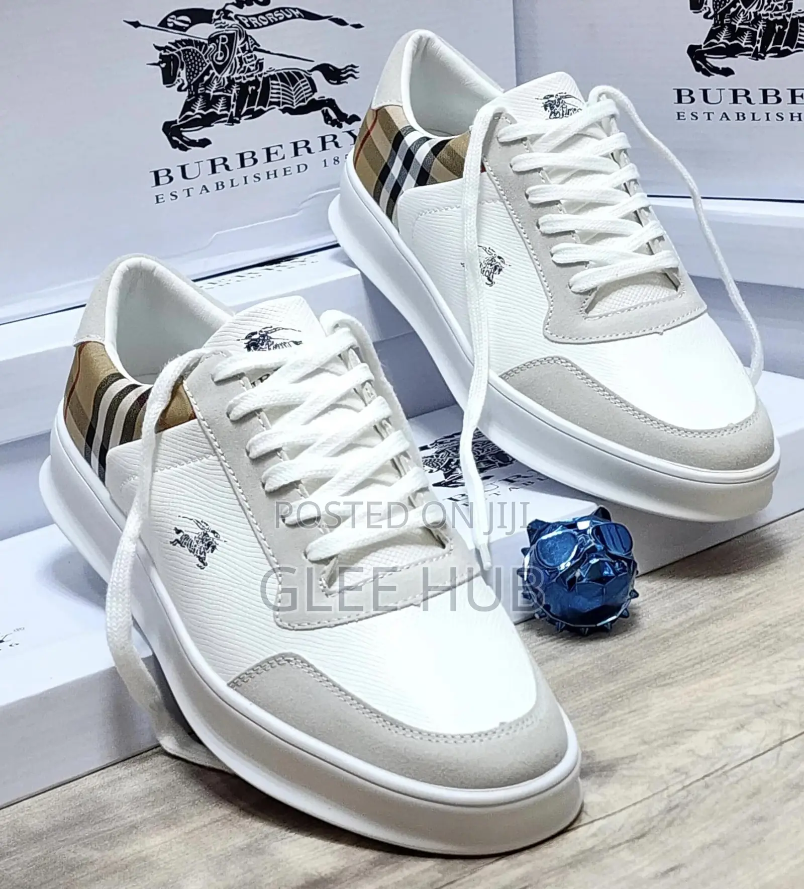 Burberry White Shoes