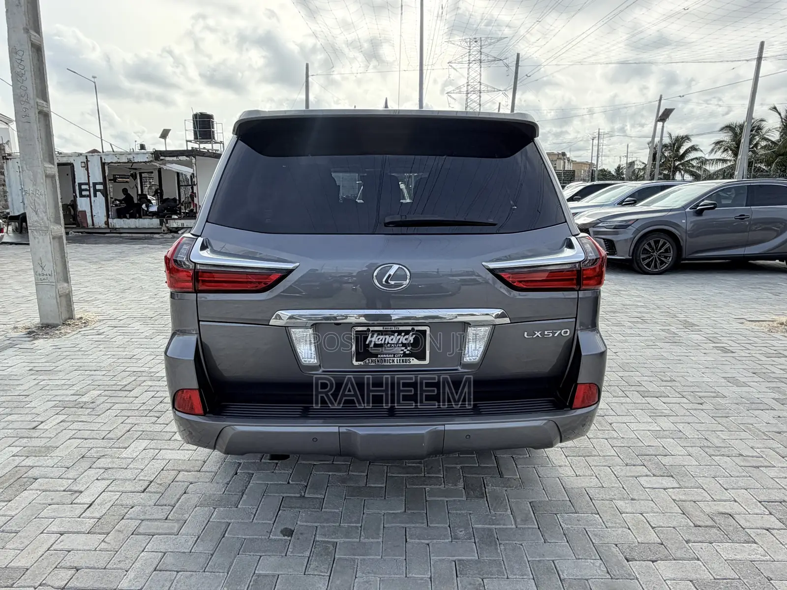 Lexus LX 570 AWD 2017 Gray