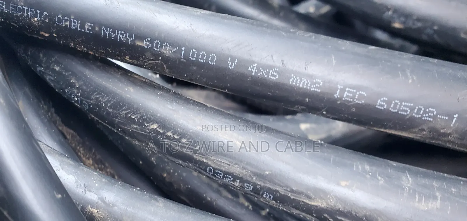 6mm 4 Core Armoured Cable | Swa Underground Cable | Wholesale Price