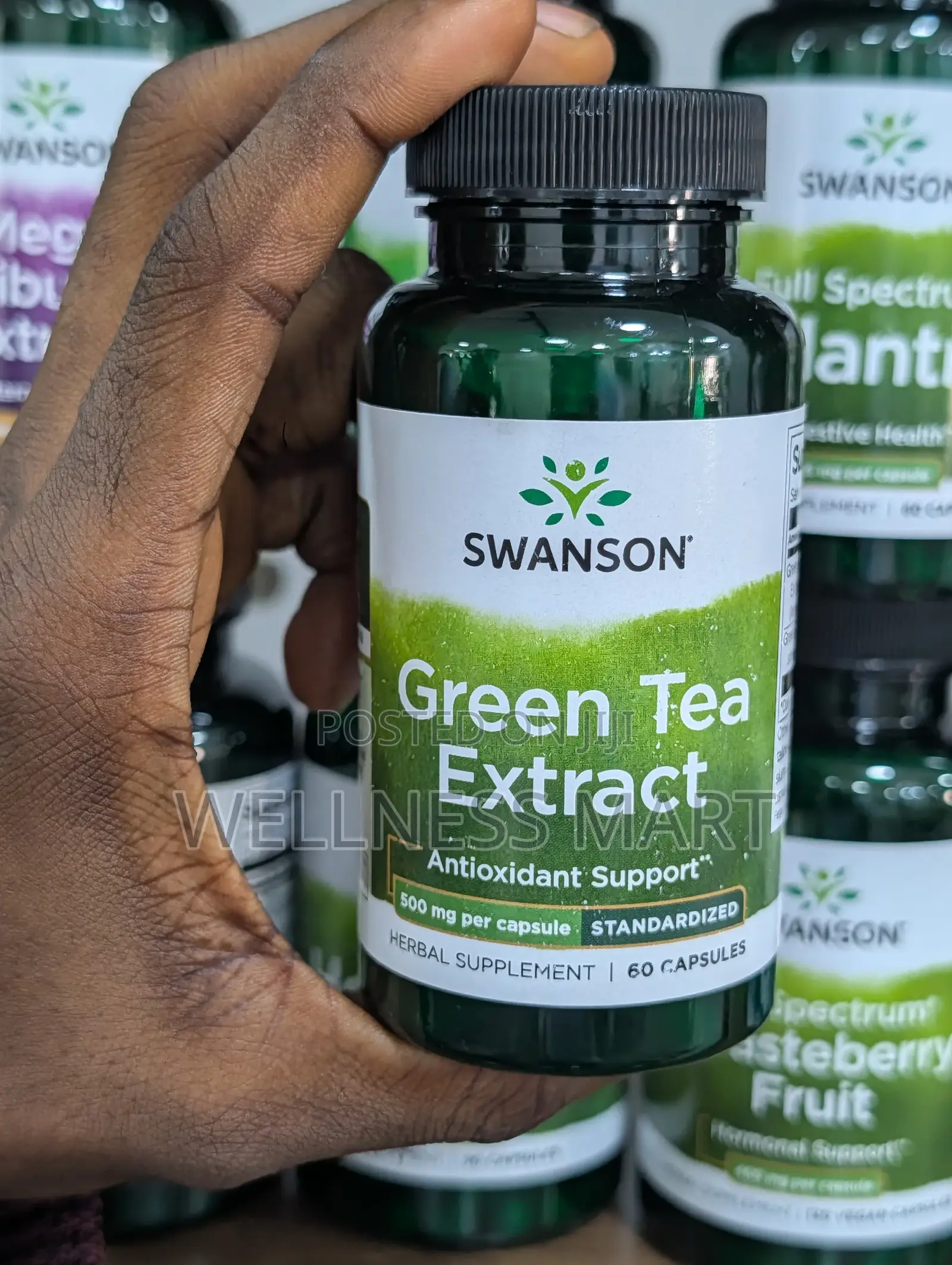 Swanson Green Tea Extract 500mg | Burn Fat | Lagos