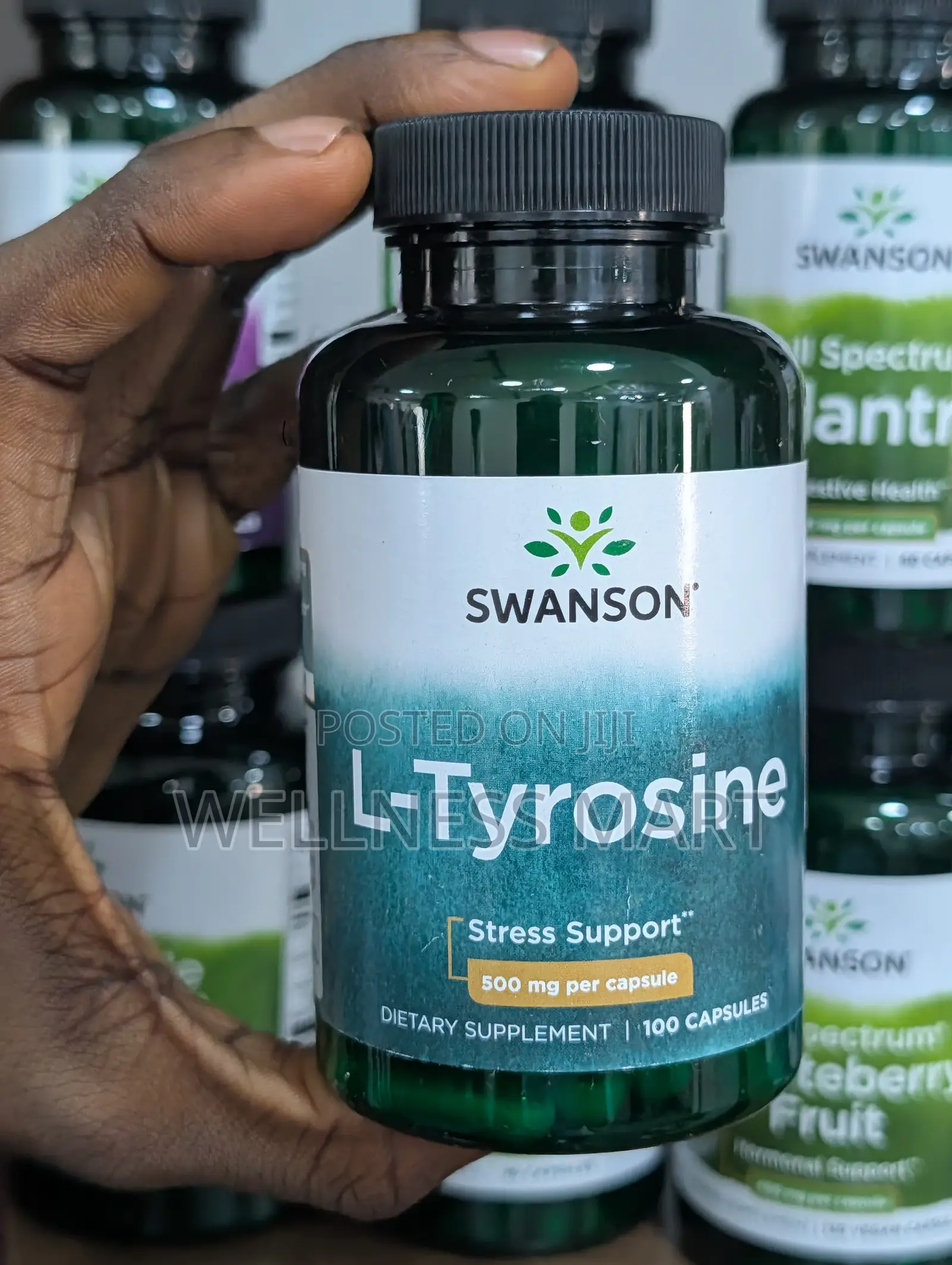 Swanson L-Tyrosine 500mg 100 Caps | Low Dopamine? | Lagos