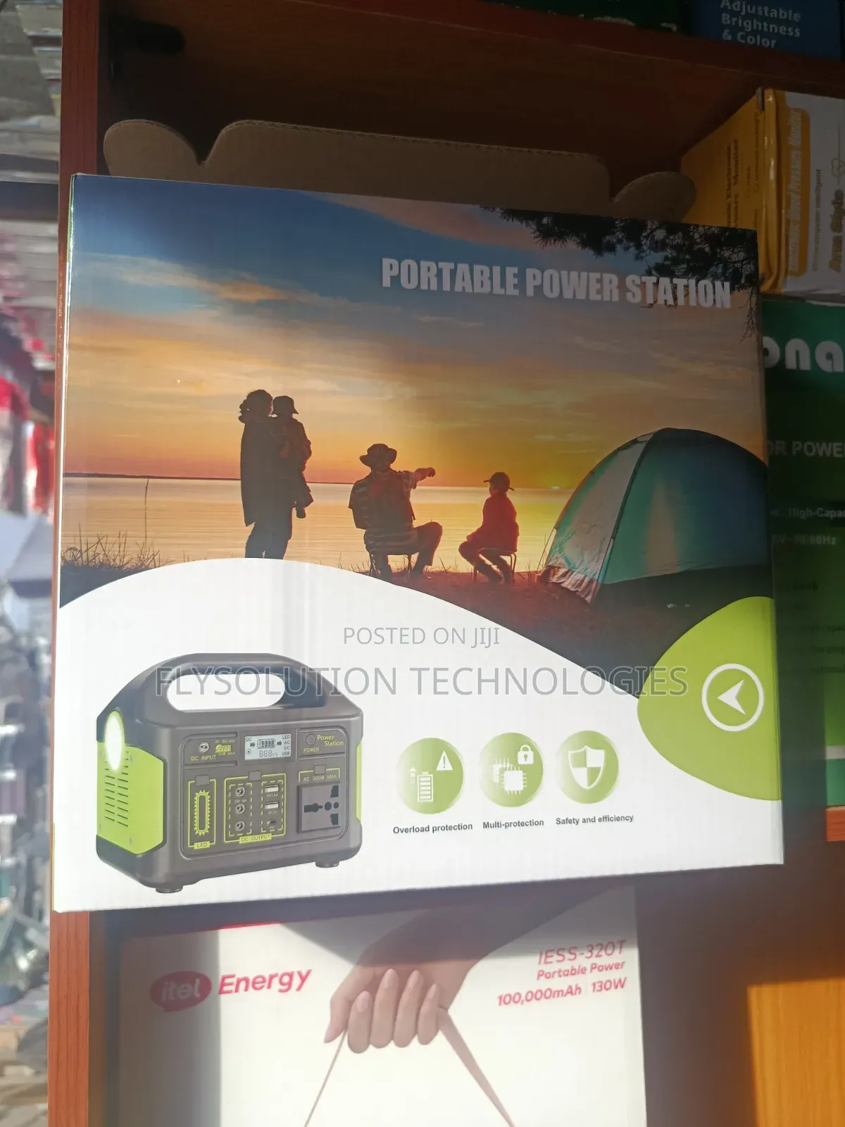 Portable 300w Solar Generator Lifepo4 Battery Portable Power Station