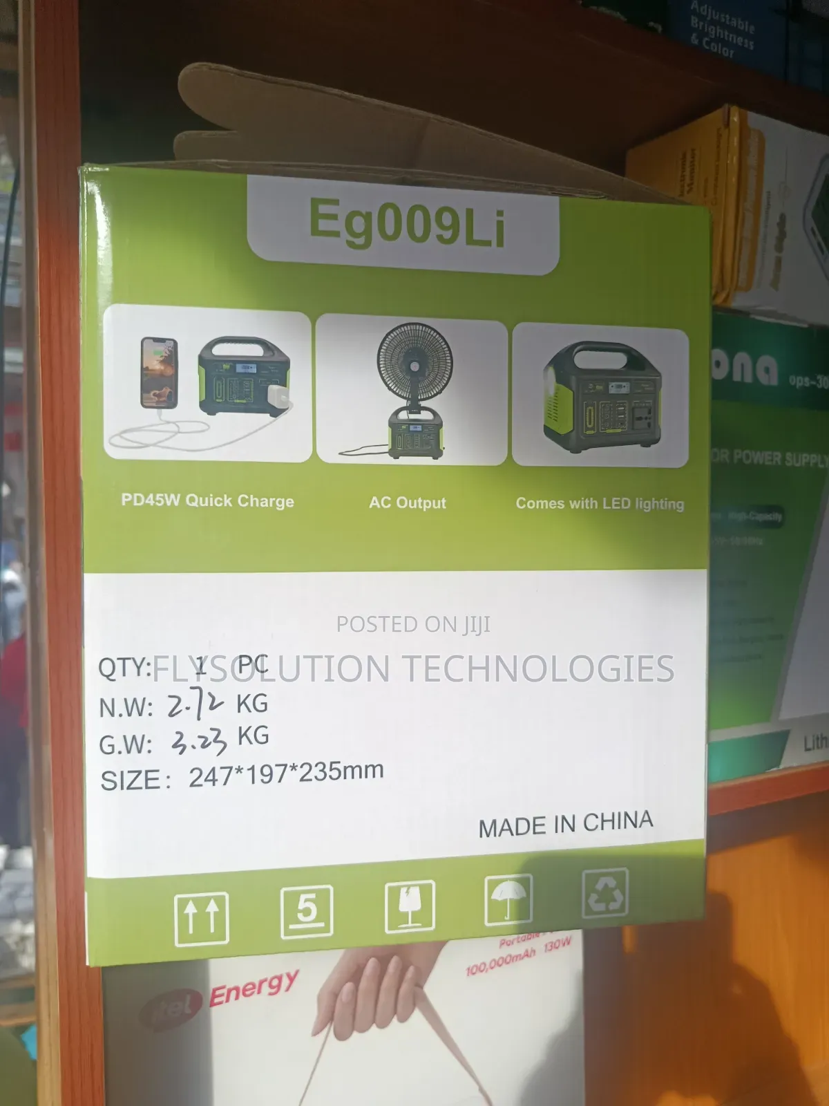 Portable 300w Solar Generator Lifepo4 Battery Portable Power Station