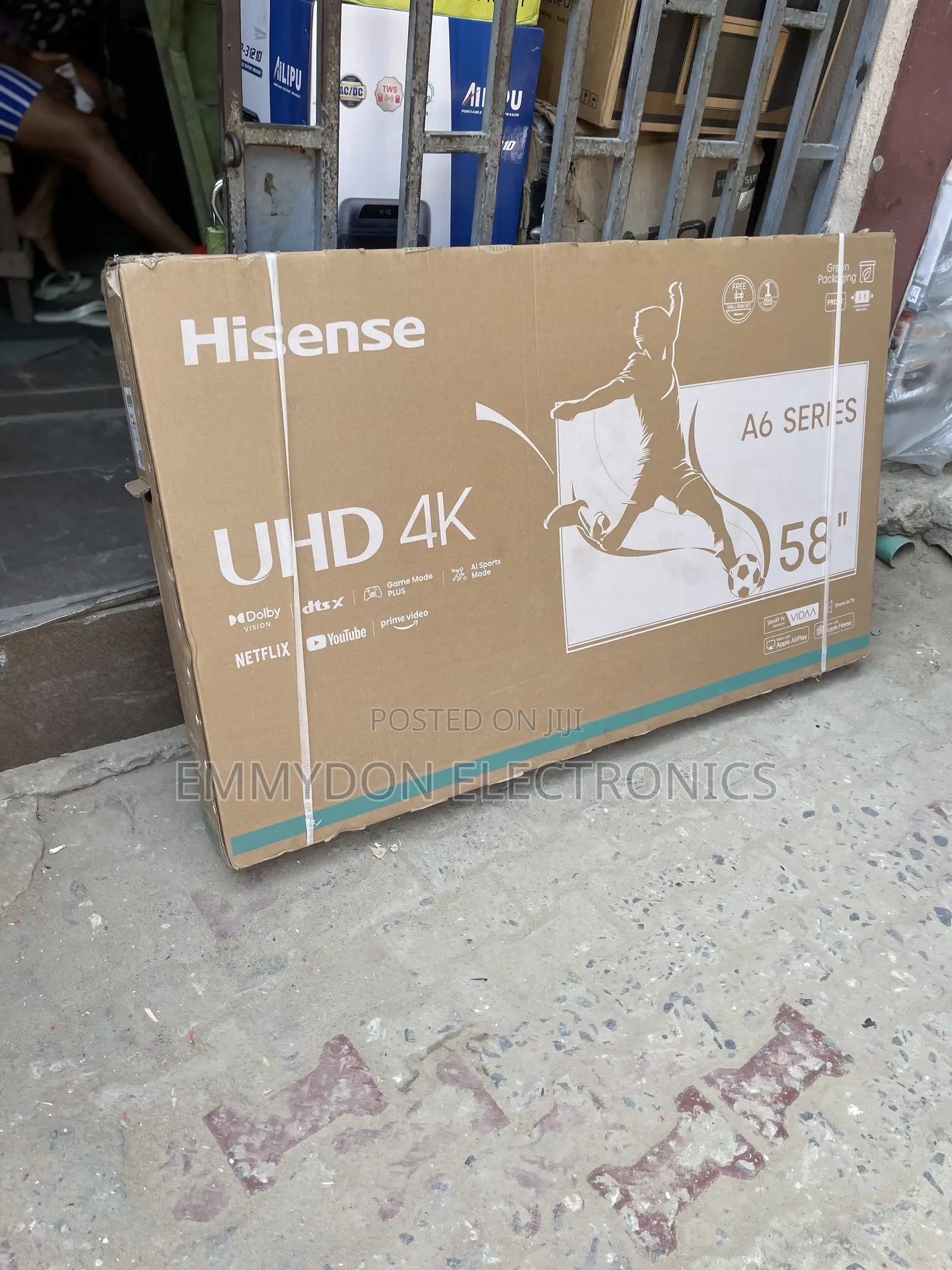 Hisense 58 Inch Smart Television Sharp and Vibrant Display