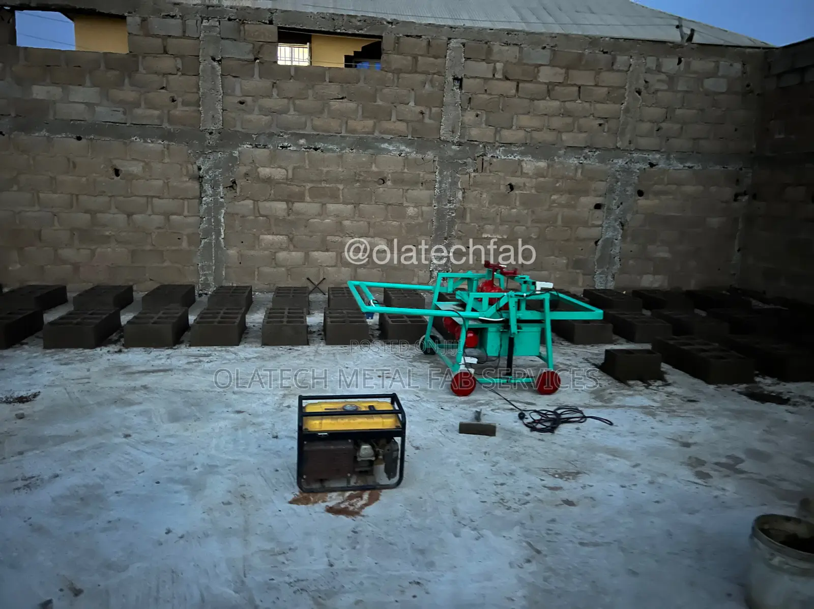 Concrete Block Production Machine Seller