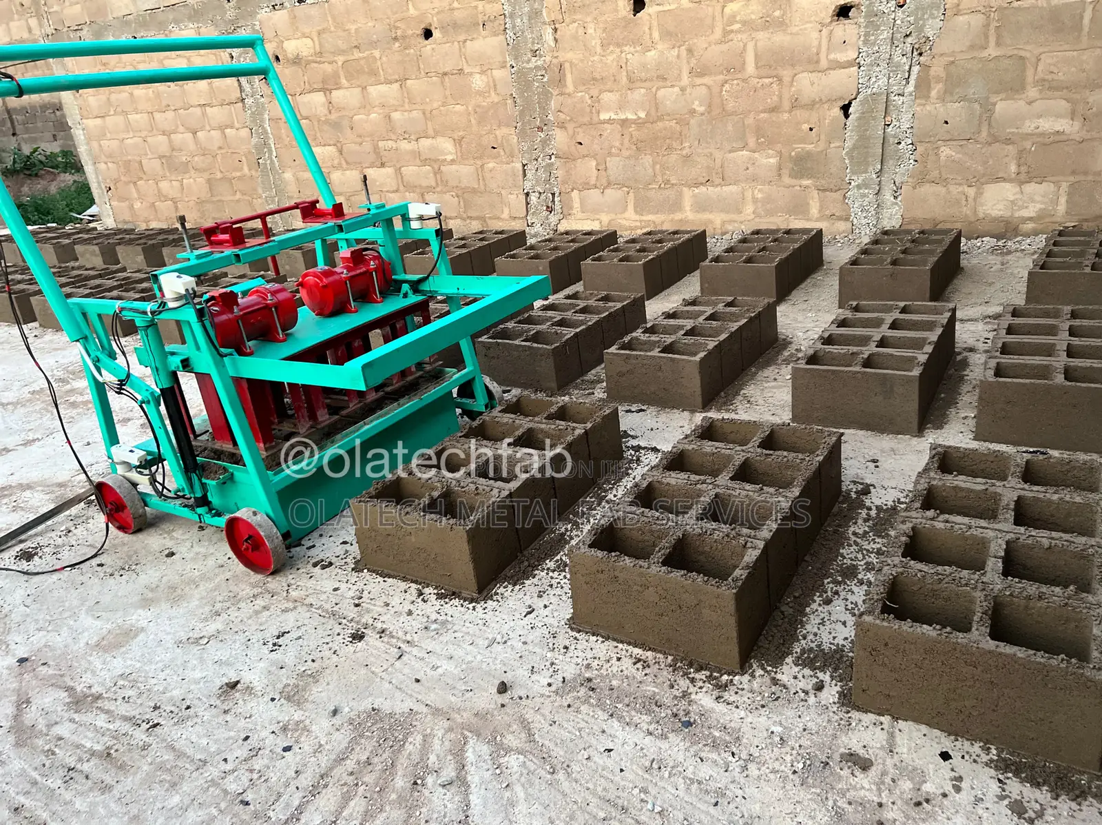 Mobile Concrete Block Machine Made in Nigeria