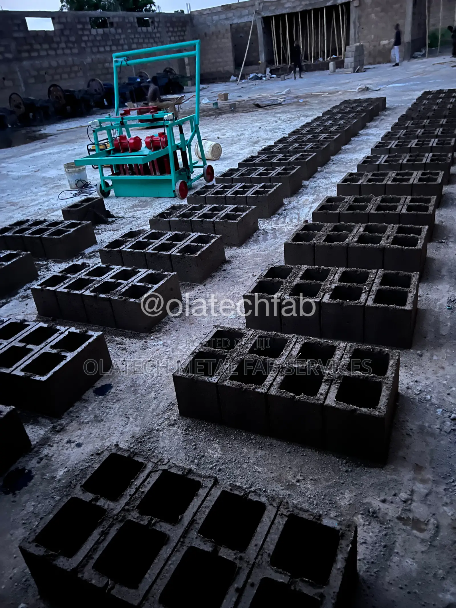 Mobile Concrete Block Machine Made in Nigeria
