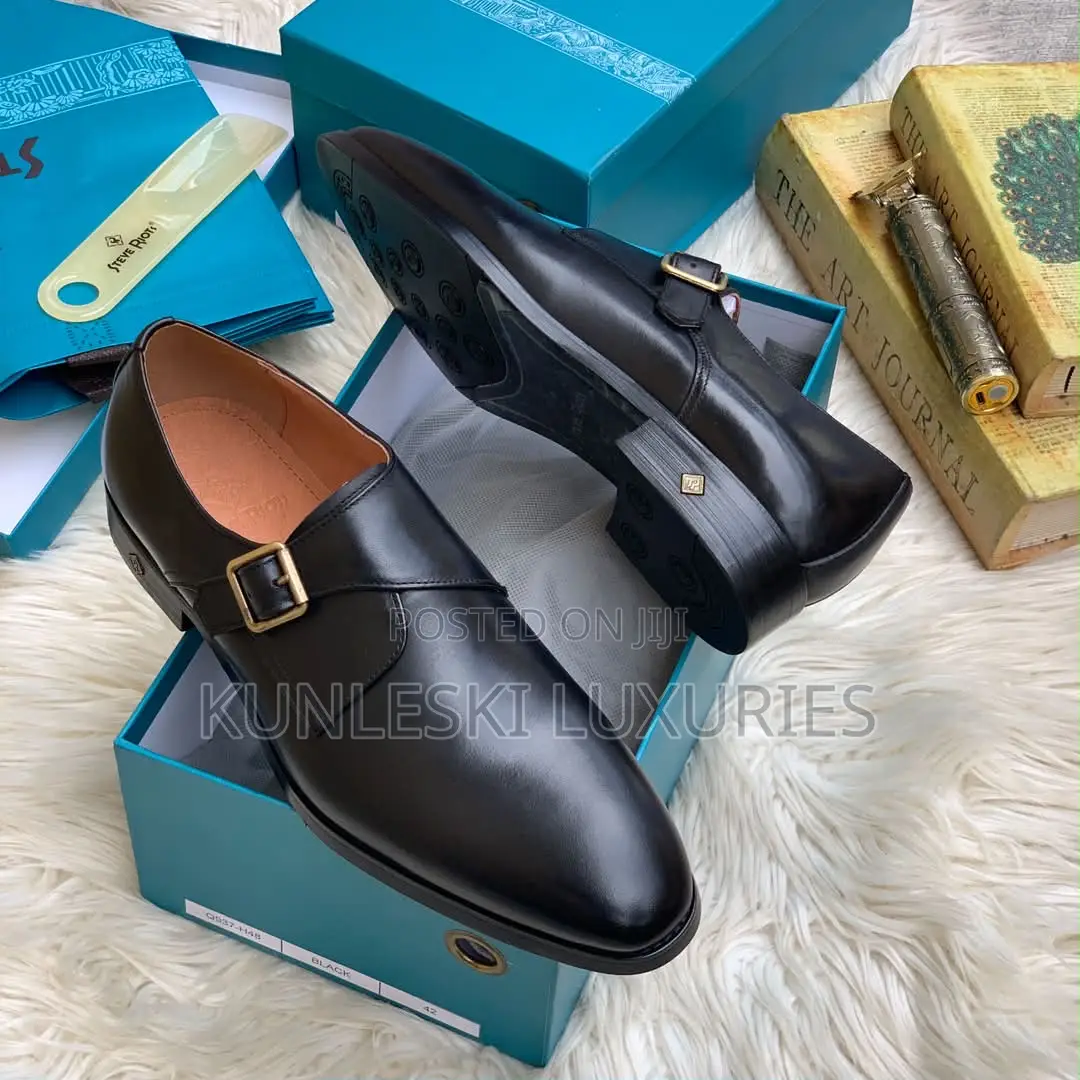Original Steve Riots Monks Leather Shoes in 2 Colors