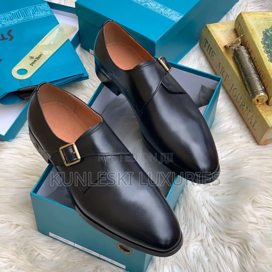 Original Steve Riots Monks Leather Shoes in 2 Colors