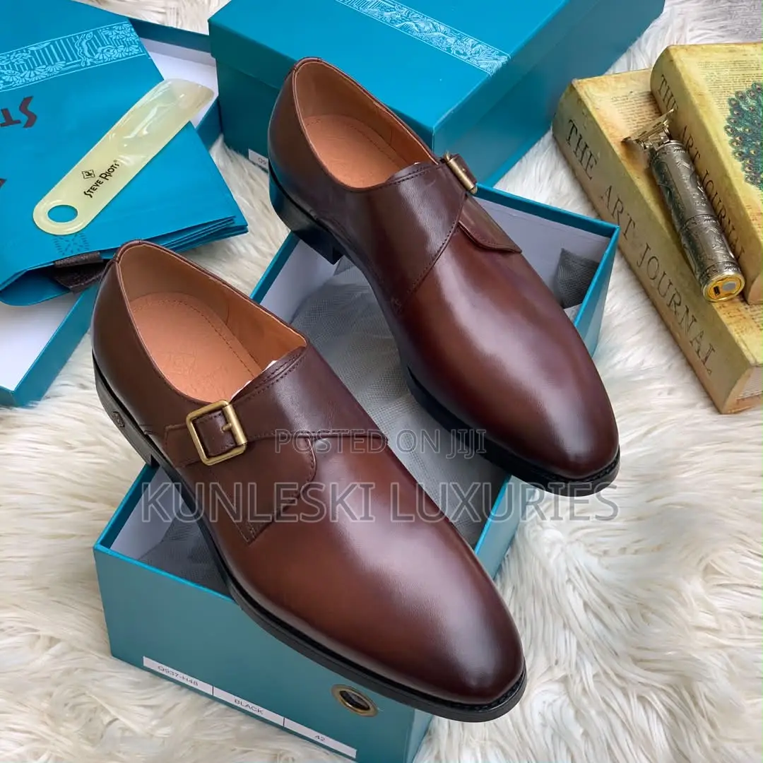 Original Steve Riots Monks Leather Shoes in 2 Colors