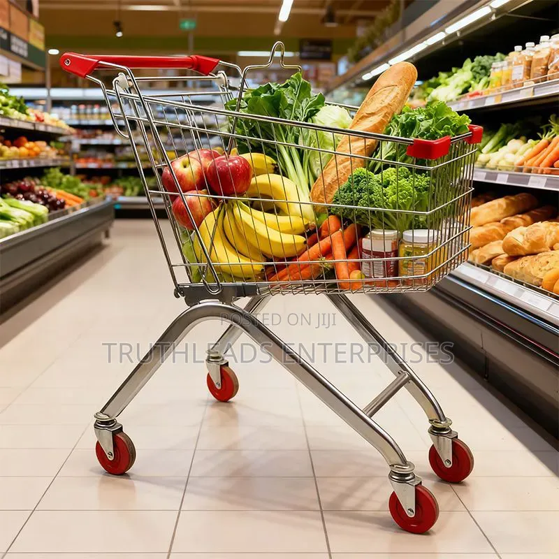 60l Metal Shopping Cart