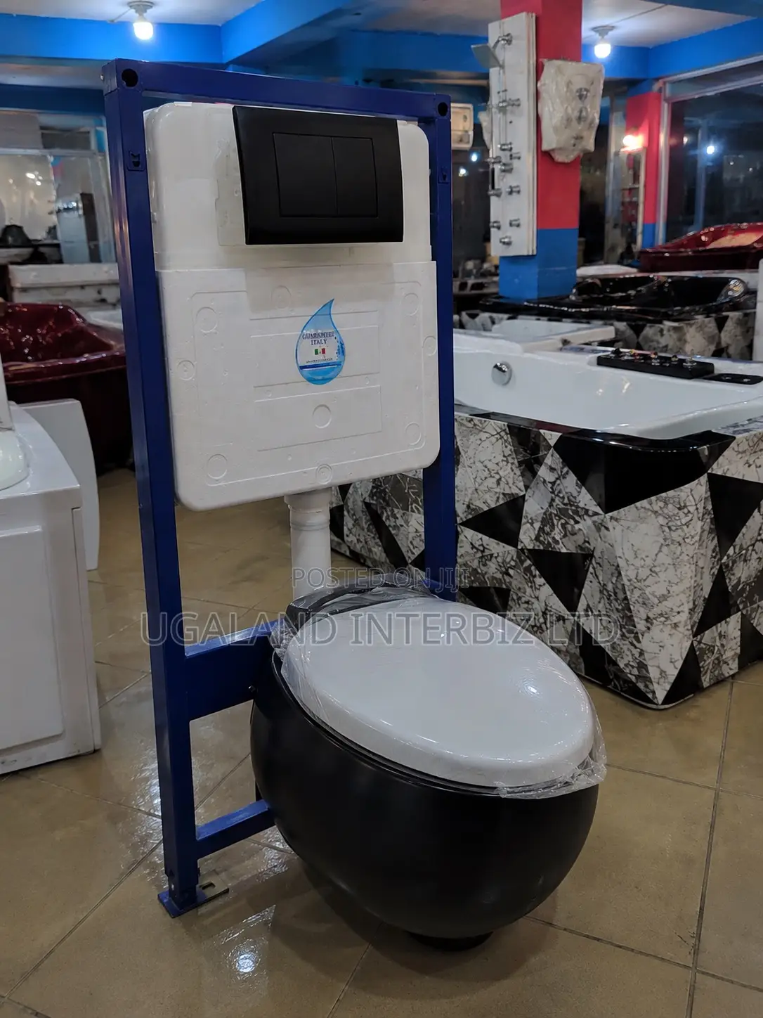 Modern Concealed Toilet System