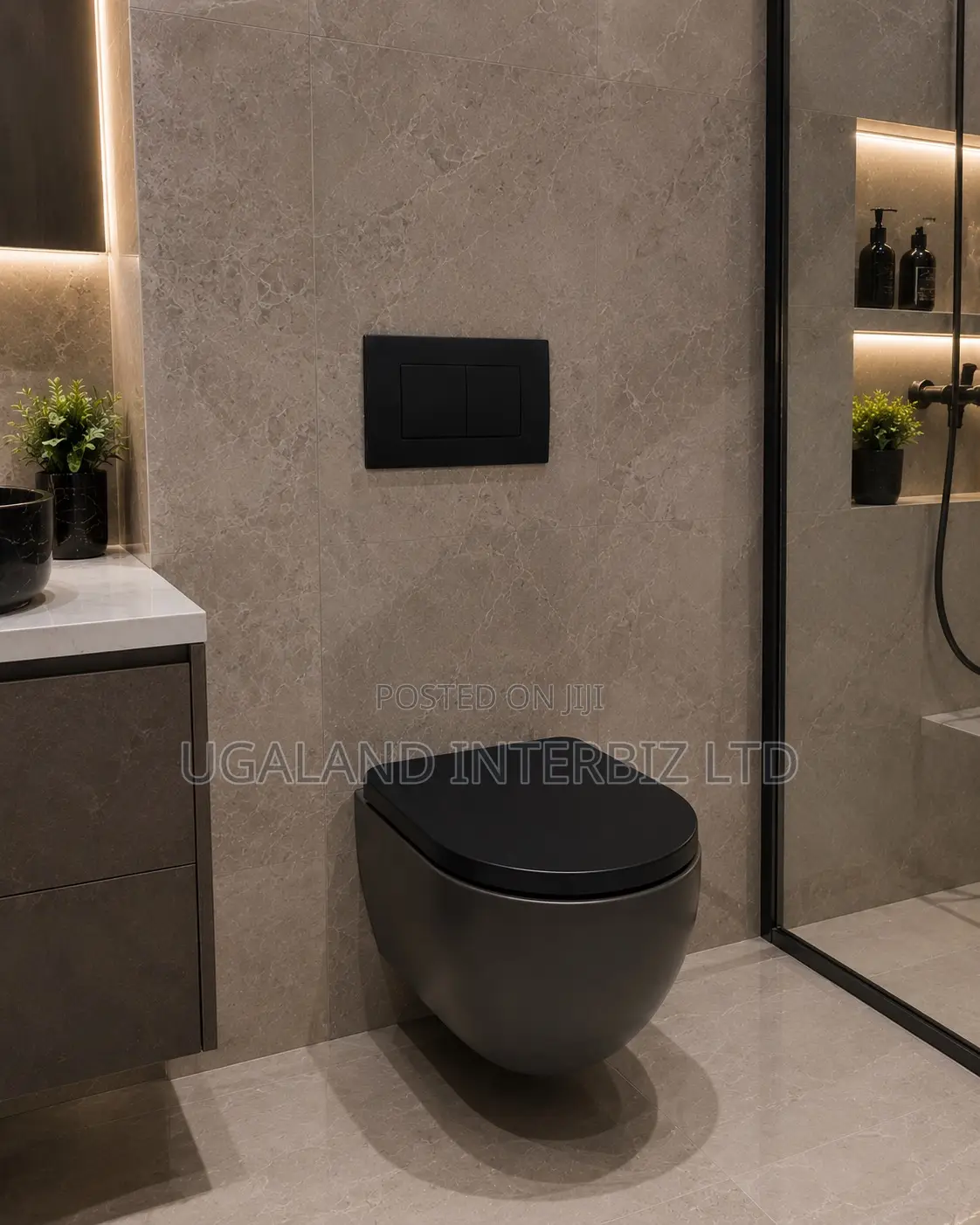 Modern Concealed Toilet System