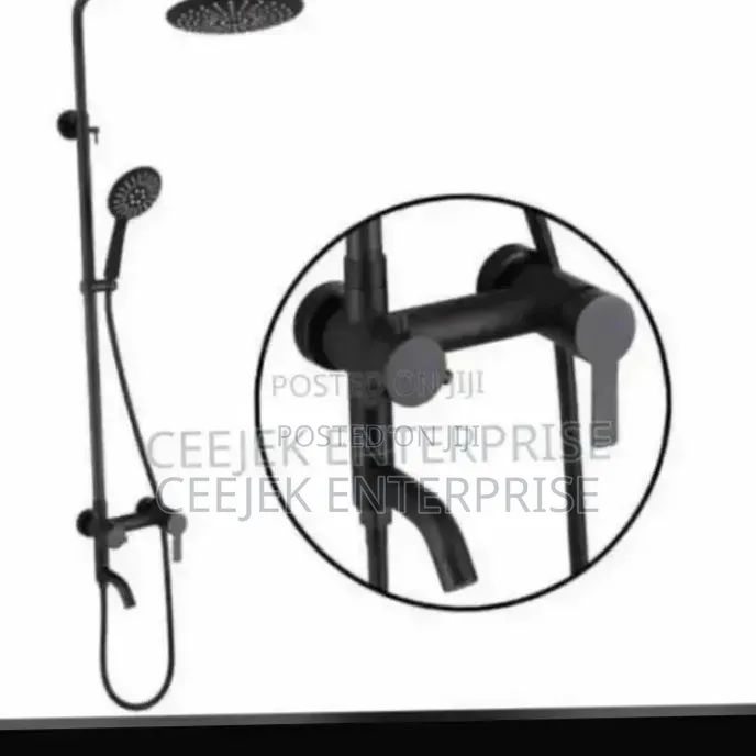 304 Black Shower Mixer