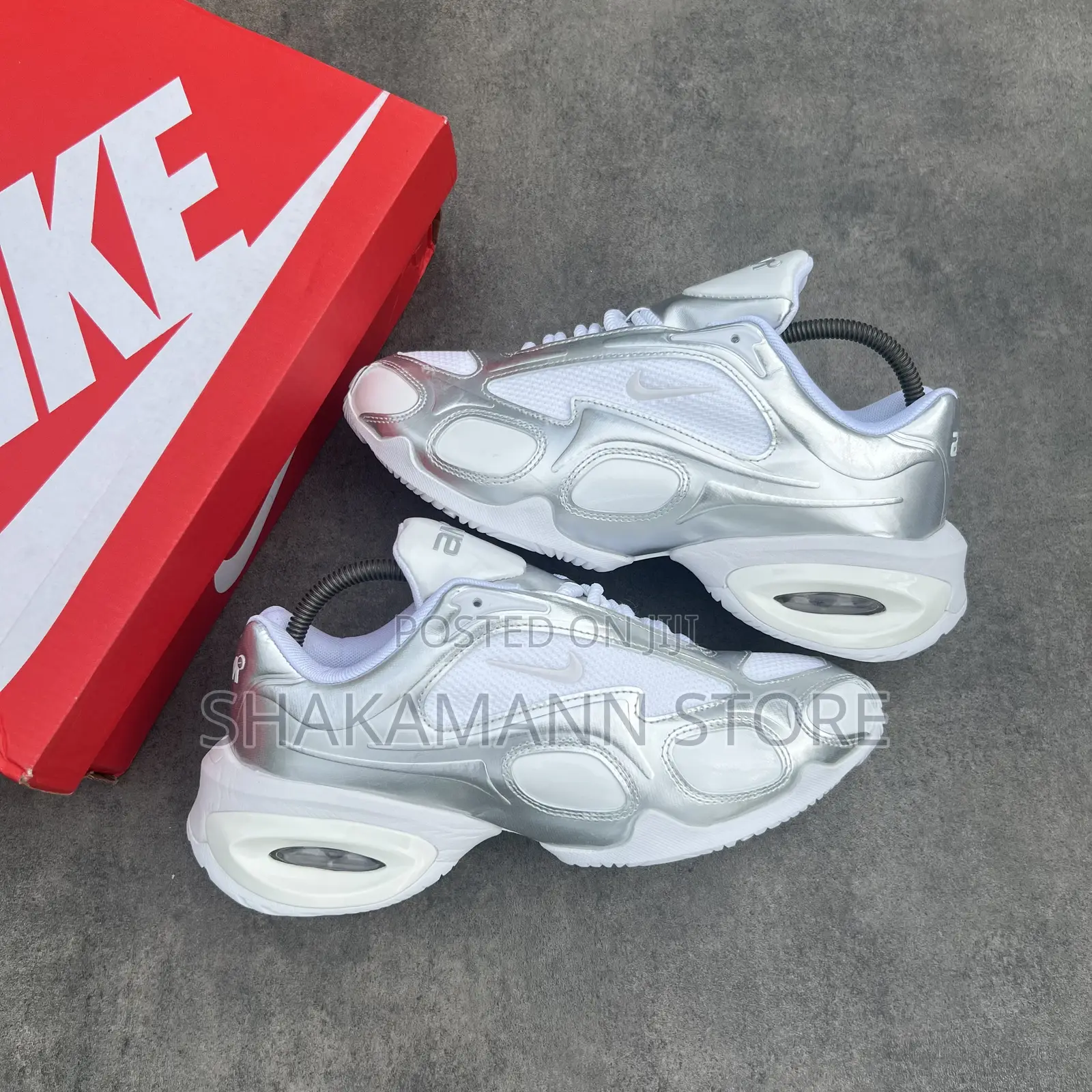Original Air Max Muse White and Silver