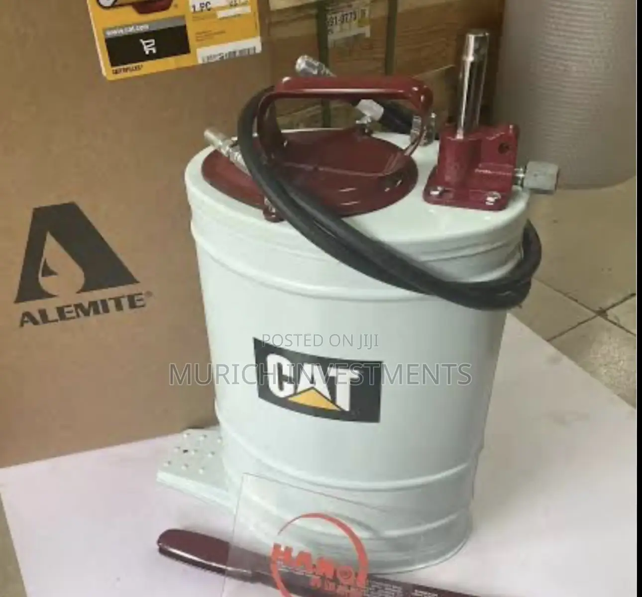 Caterpillar 20l Grease Bucket Pump