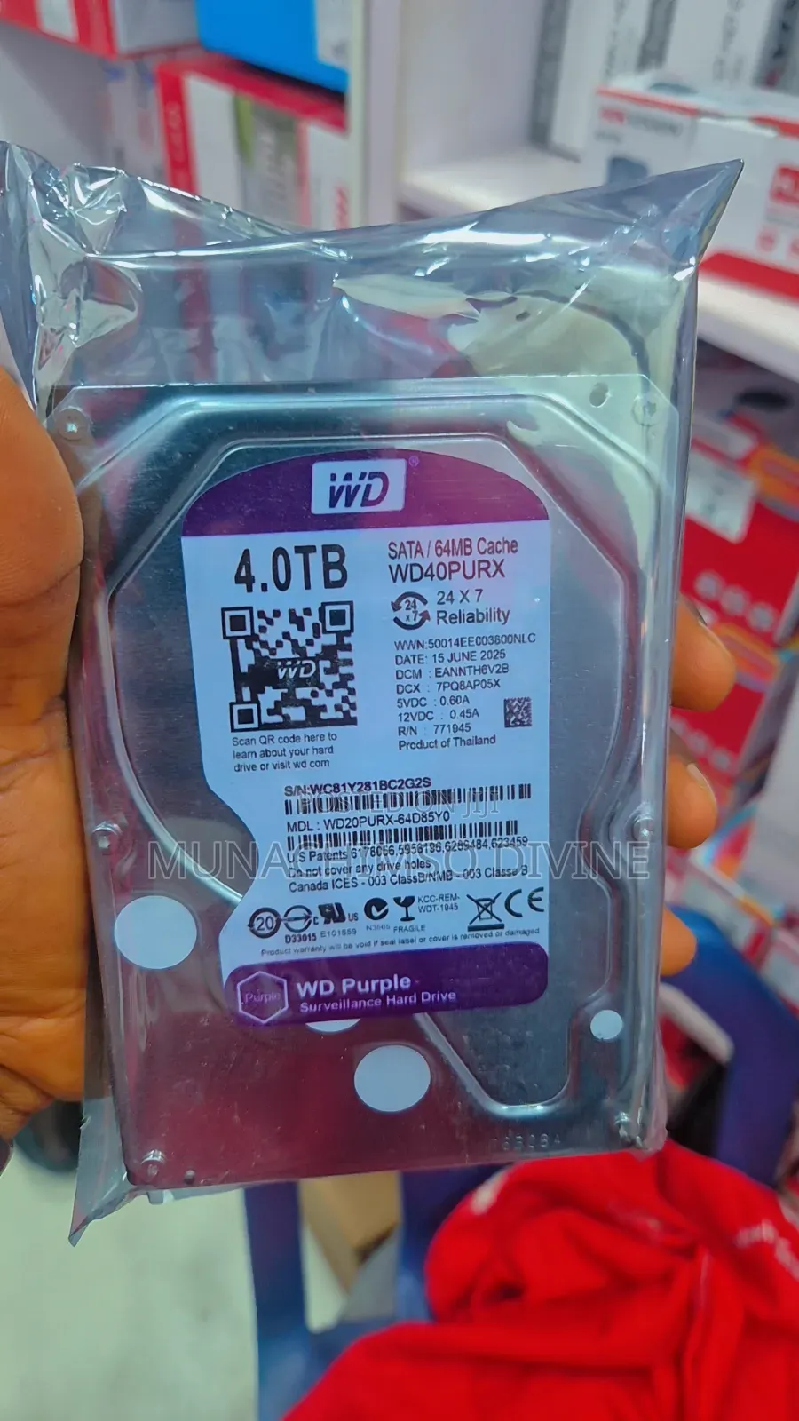 4th Western Digit Hard Drive
