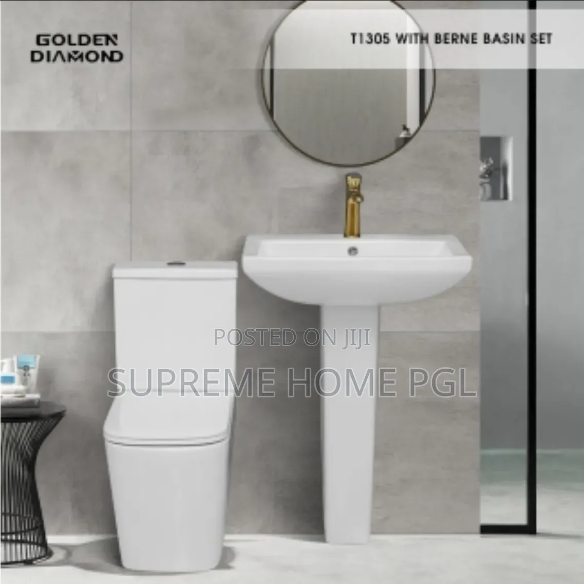 High Quality Executive Golden Diamond Wc