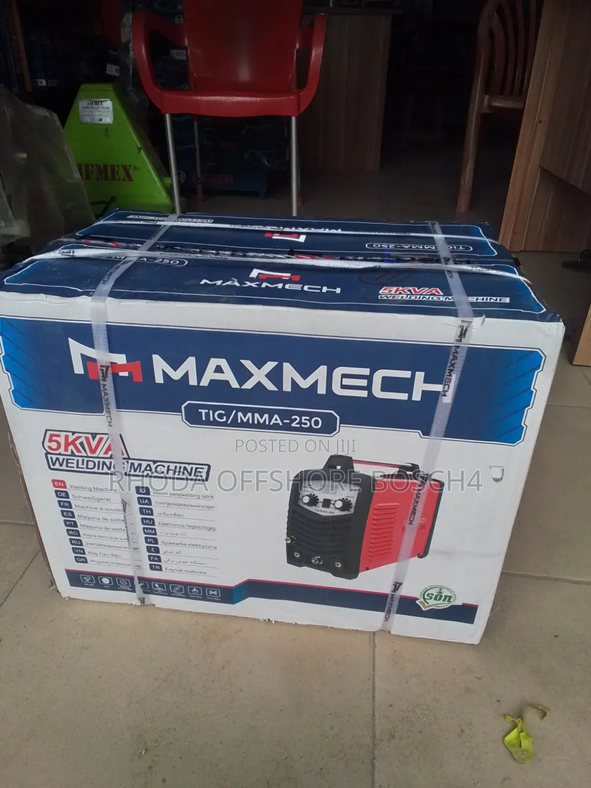 Argon/Arc Welding Machine (Maxmech)250 Amps