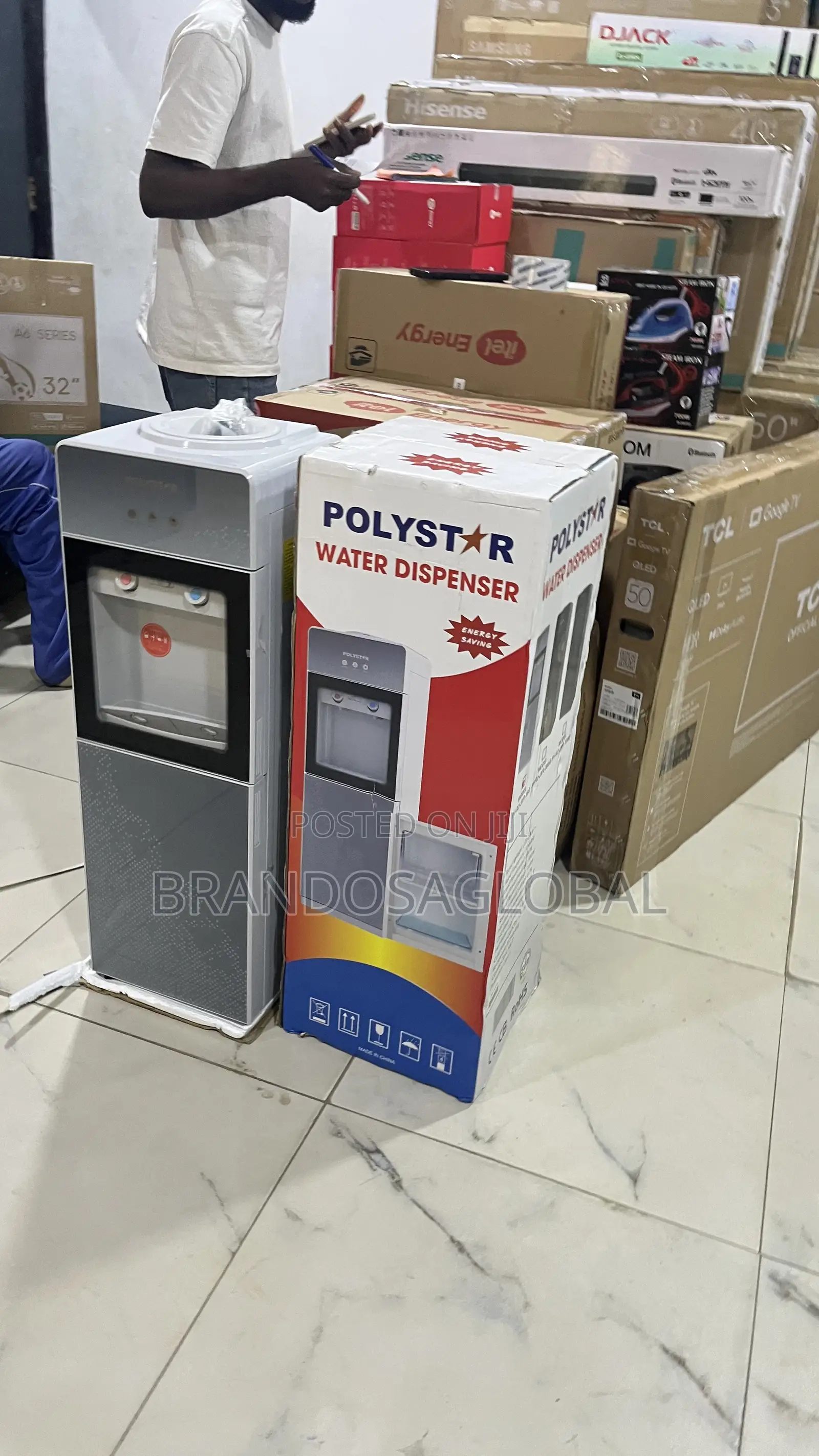 Polystar Water Dispenser [Pv-R2-JXR-18g]Strong Performance Appliance