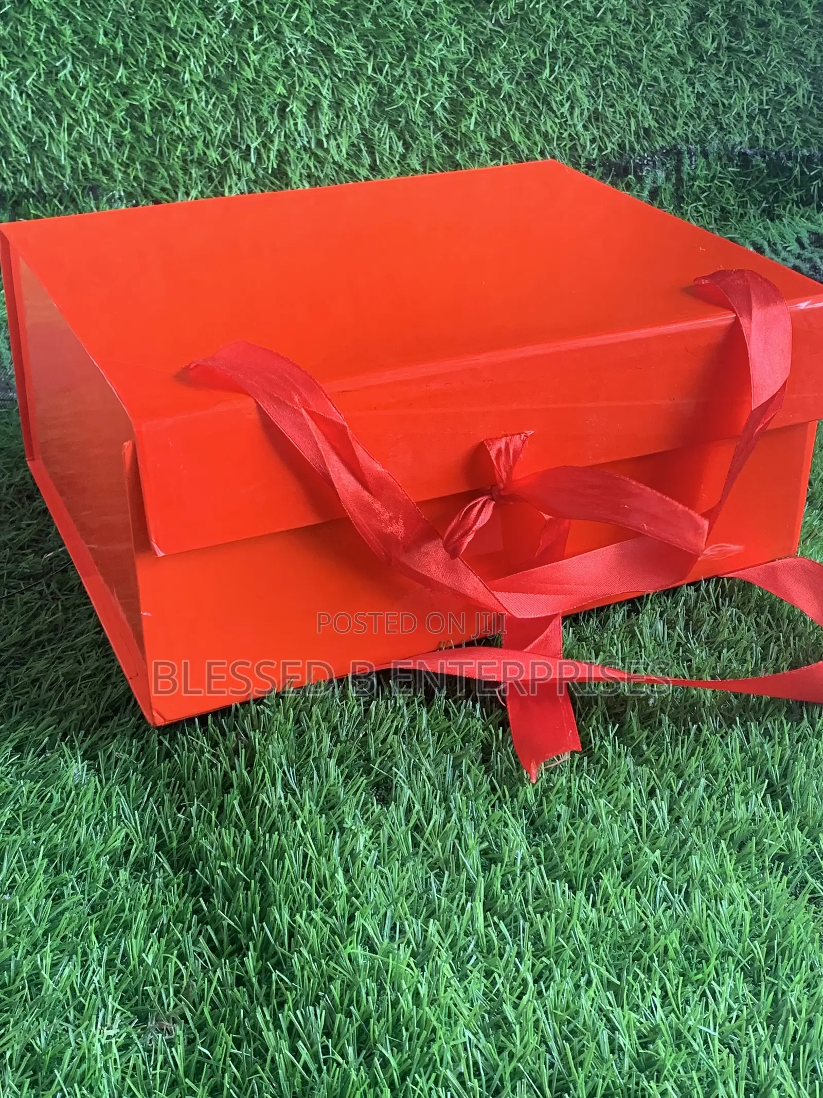 Red Birthday Gift Box