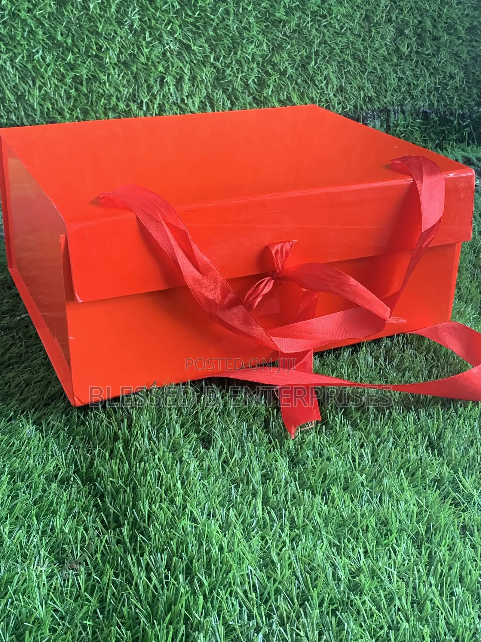 Red Birthday Gift Box