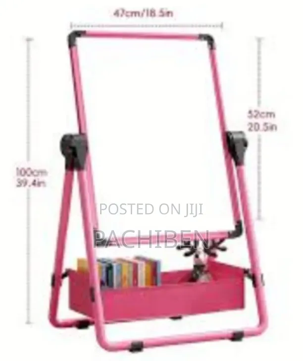 Kids Adjustable Double Sided Writing Magnetic White Board