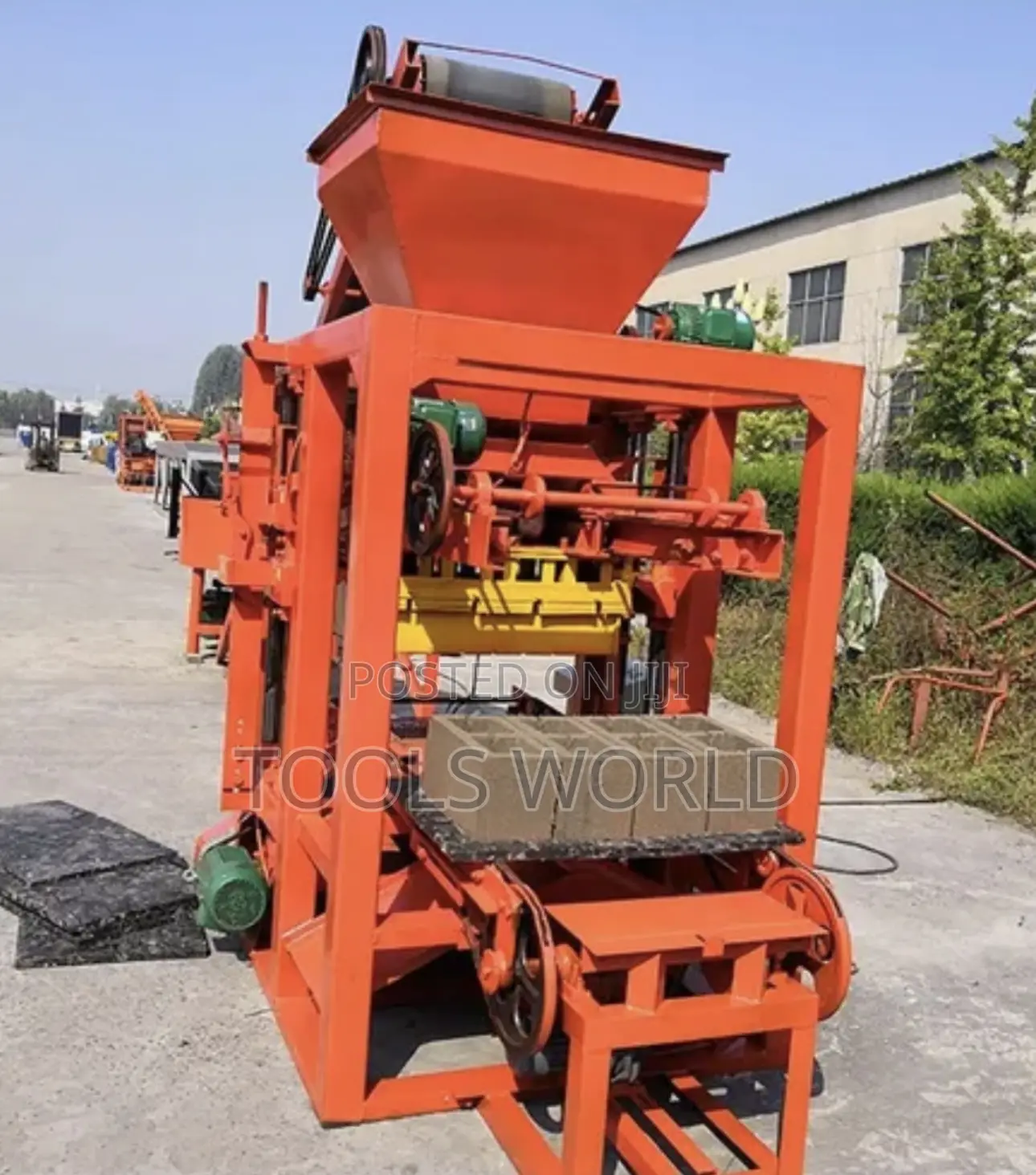 Qtj4-26b Semi-Automatic Block Forming Machine –High Output Block Mould
