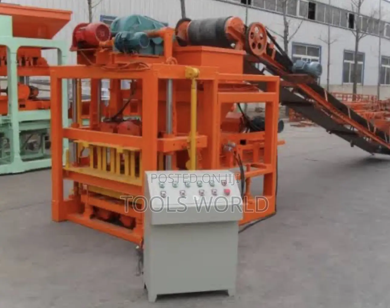 Qtj4-26b Semi-Automatic Block Forming Machine –High Output Block Mould