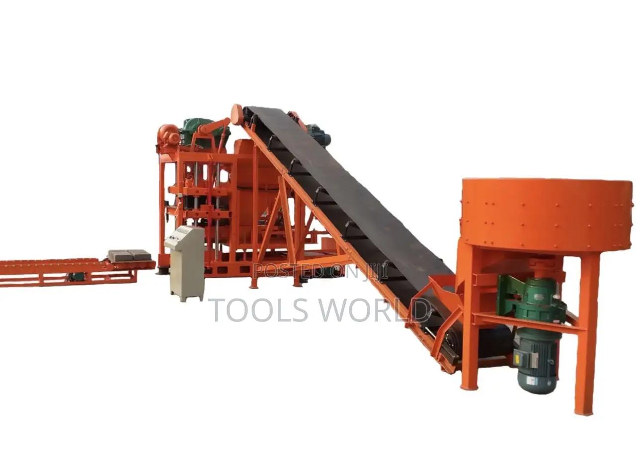 Qtj4-26b Semi-Automatic Block Forming Machine –High Output Block Mould