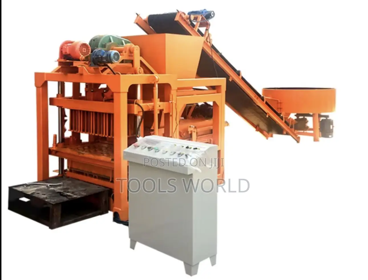 Qtj4-26b Semi-Automatic Block Forming Machine –High Output Block Mould
