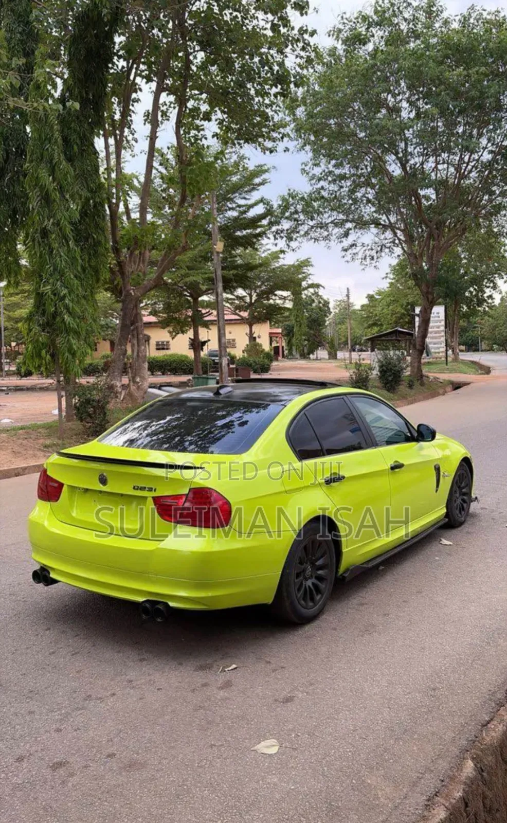 BMW 328i 2011 Orange
